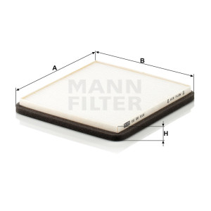 Фильтр салона MANN-FILTER CU 20 010